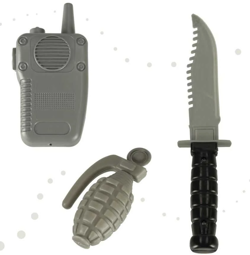 Karnavalinis kostiumas šalmas kareivis 3-8 metų amžiaus