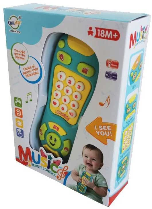 Vaikiškas muzikinis tv pultelis