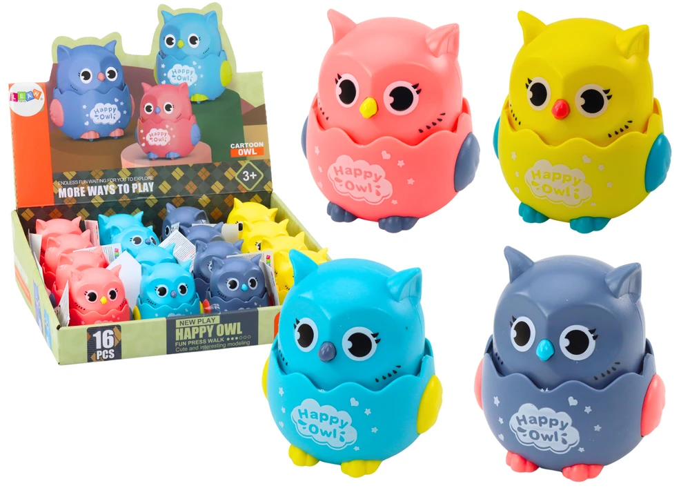 Kūdikių žaislas Pelėda Lean Toys