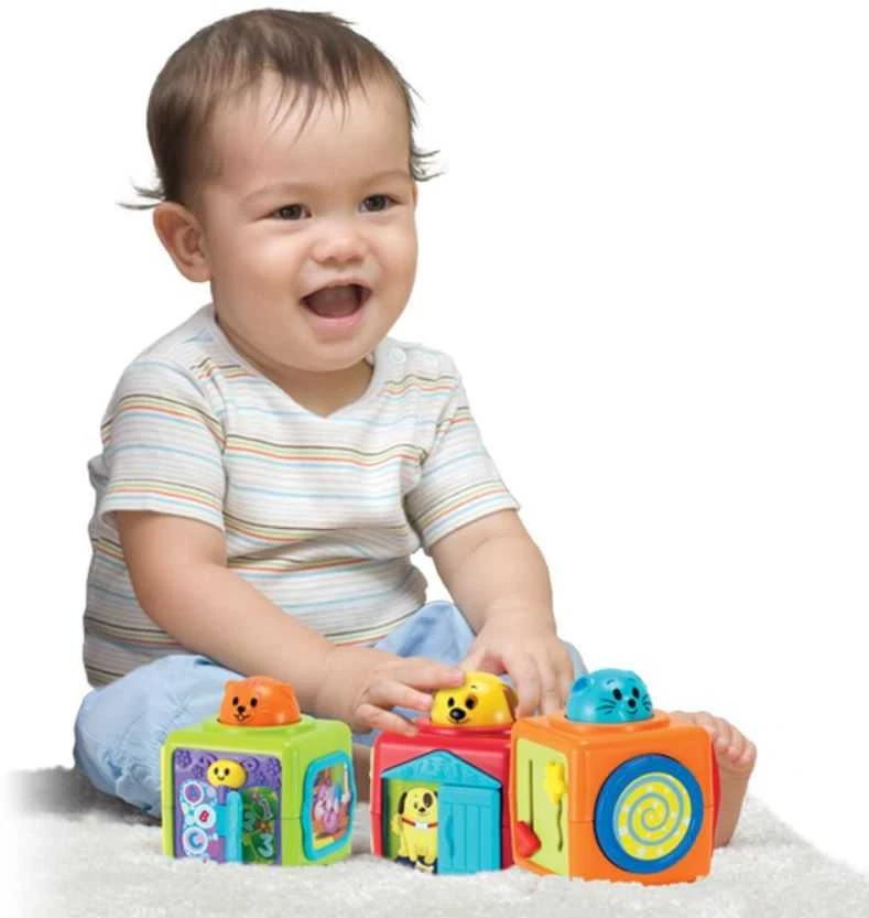 Smily Veiklos kaladėlių bokštas Winfun