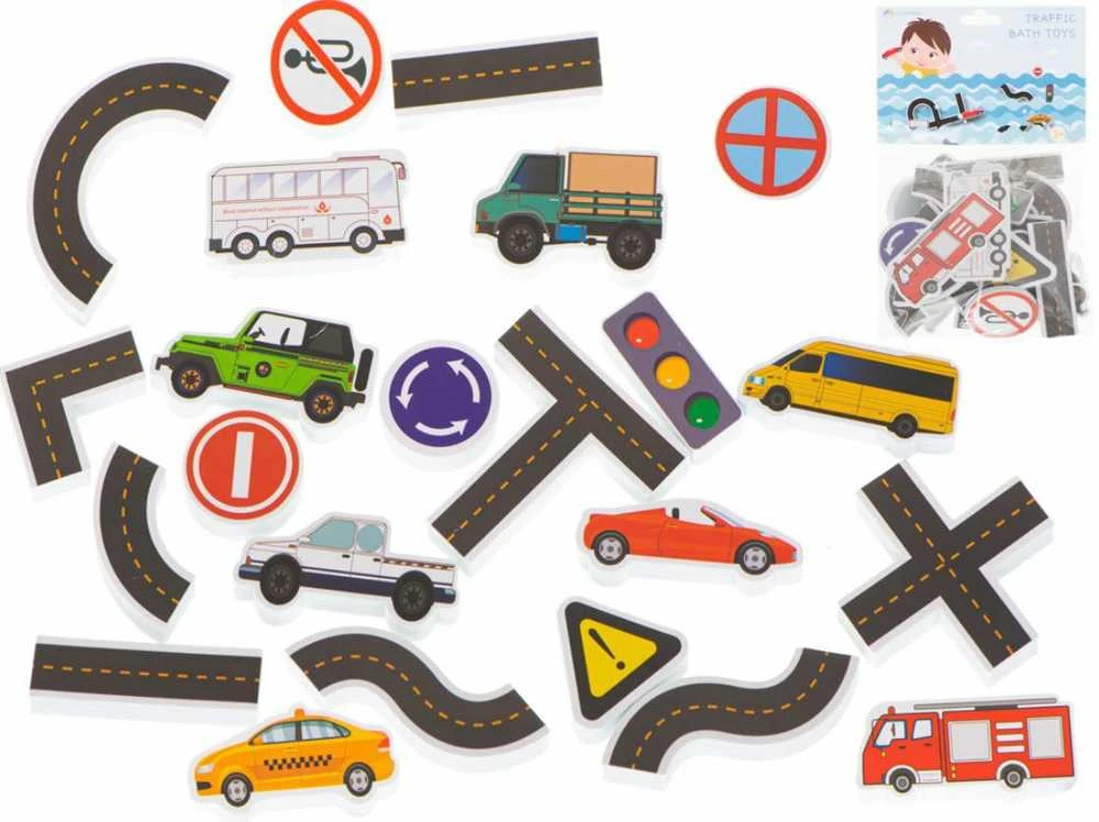Ikonka Nežinomas Putų vonios žaisliniai gatvės automobiliai