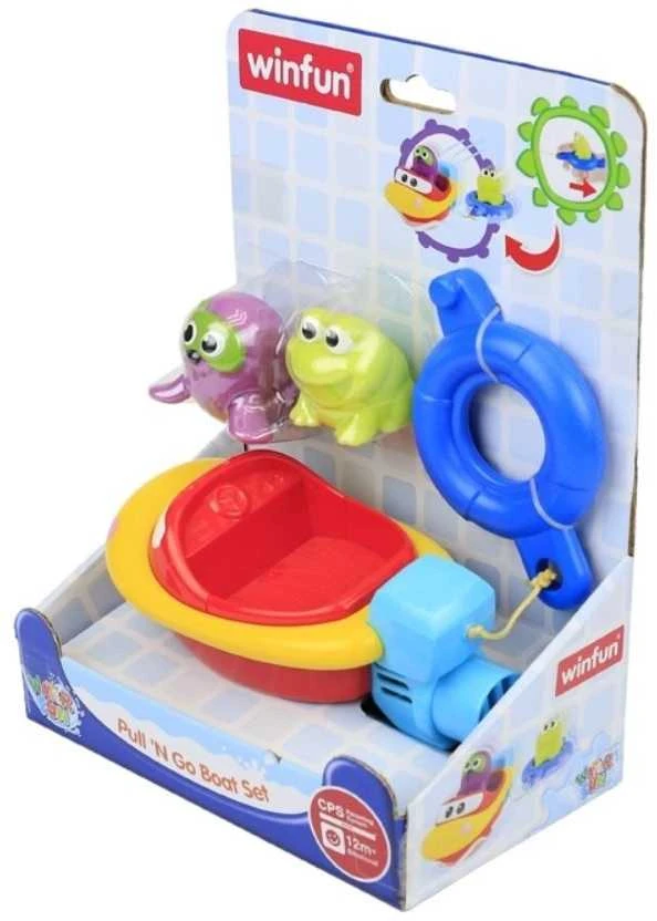 Smily Vonios žaislas winfun - Valtis su draugais