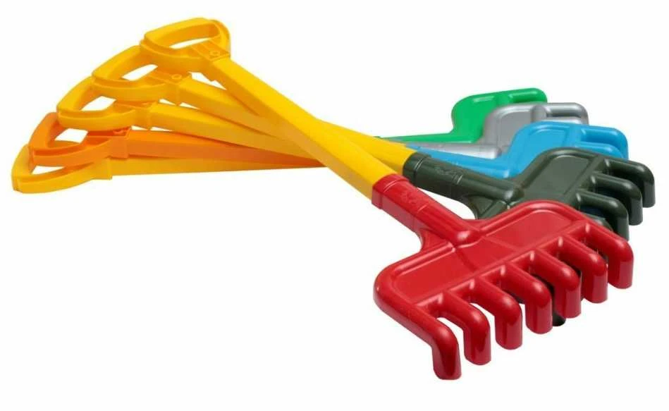 Žaislinis grėblys vaikams žaisti lauke 64 cm