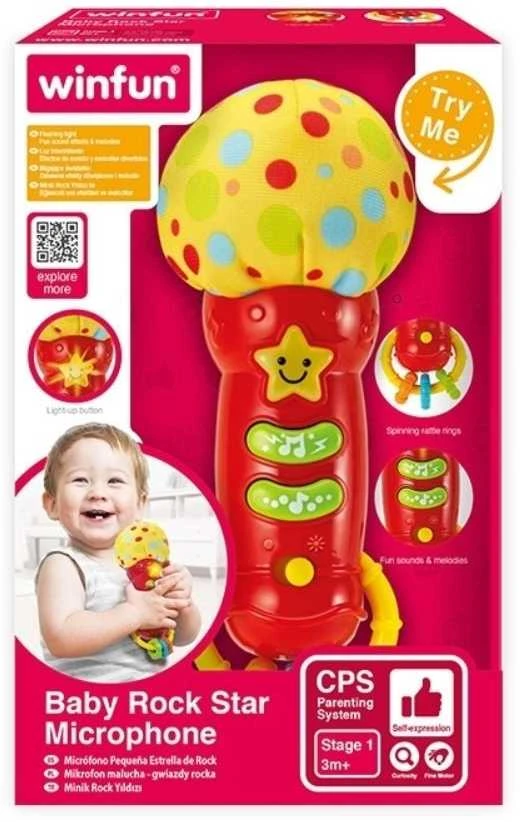 Smily Žaislinis mikrofonas winfun
