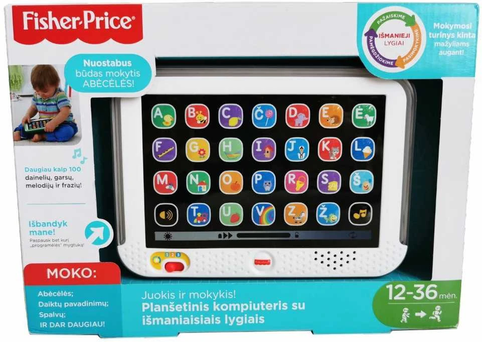 Žaislinis Fisher Price plašetinis kompiuteris DLM40