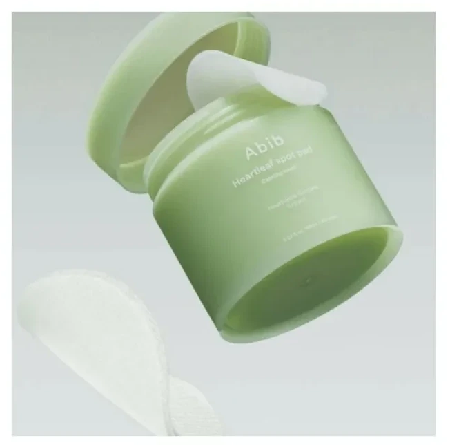 ABIB Heartleaf Spot Pad Calming Touch - raminantys padeliai, 80 vnt