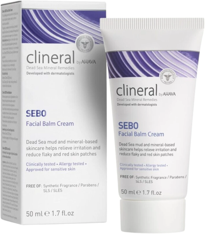 CLINERAL by Ahava Sebo veido kremas, 50 ml