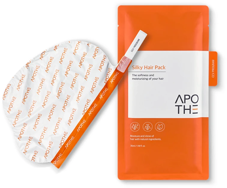 APOTHE Silky Hair Pack - maitinanti ir glotninanti plaukų kaukė , 35 ml 1 vnt.