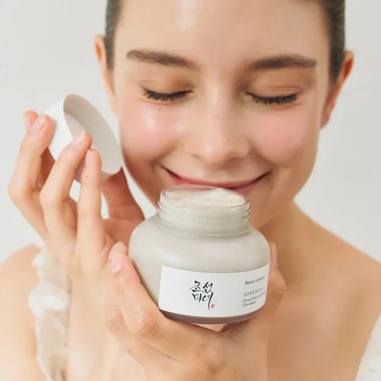Beauty of Joseon Ground Rice and Honey Glow Mask molio kaukė veidui, 150 ml