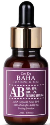 Cos De BAHA AHA 30% BHA 2% Peeling Serum (AB) - giliai šveičiantis serumas, 30 ml