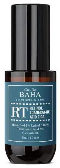 Cos De BAHA Retinol Tranexamic Acid Cica (RT) - intensyviai atjauninantis serumas, 30 ml
