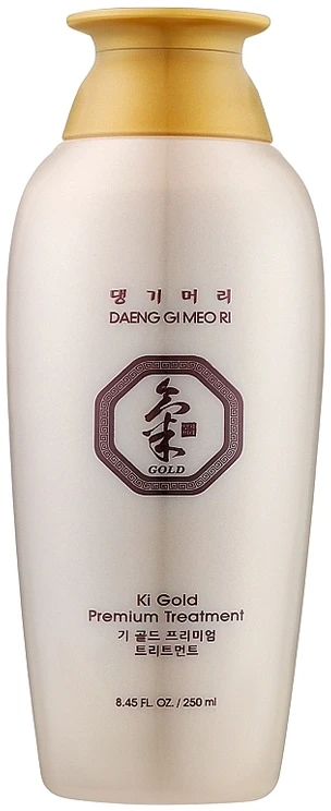 Daeng Gi Meo Ri Ki Gold Premium Treatment - maitinantis plaukų balzamas su ženšenio ekstraktu, 250 ml