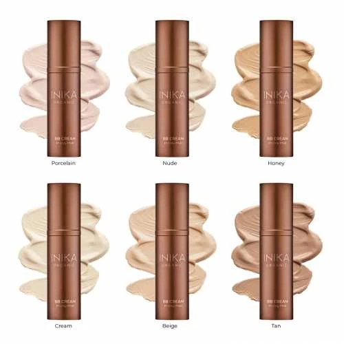 INIKA ORGANIC BB kremas - rusvai gelsvas, 30 ml