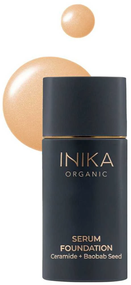 INIKA ORGANIC Seruminis makiažo pagrindas - Brilliant, 25 ml