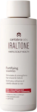 Iraltone Fortifying plaukų šampūnas skatinantis plaukų augimą, 200ml