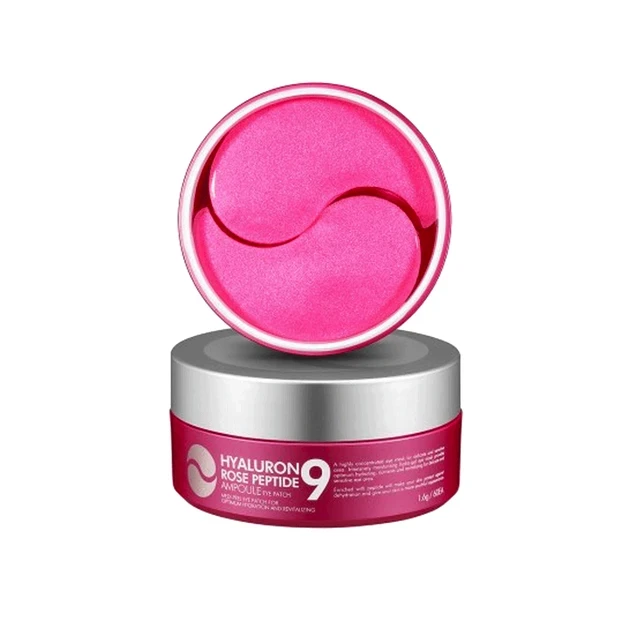 MEDI-PEEL Hyaluron Rose Peptide 9 Ampoule Eye Patch paakių pagalvėlės, 60 vnt.