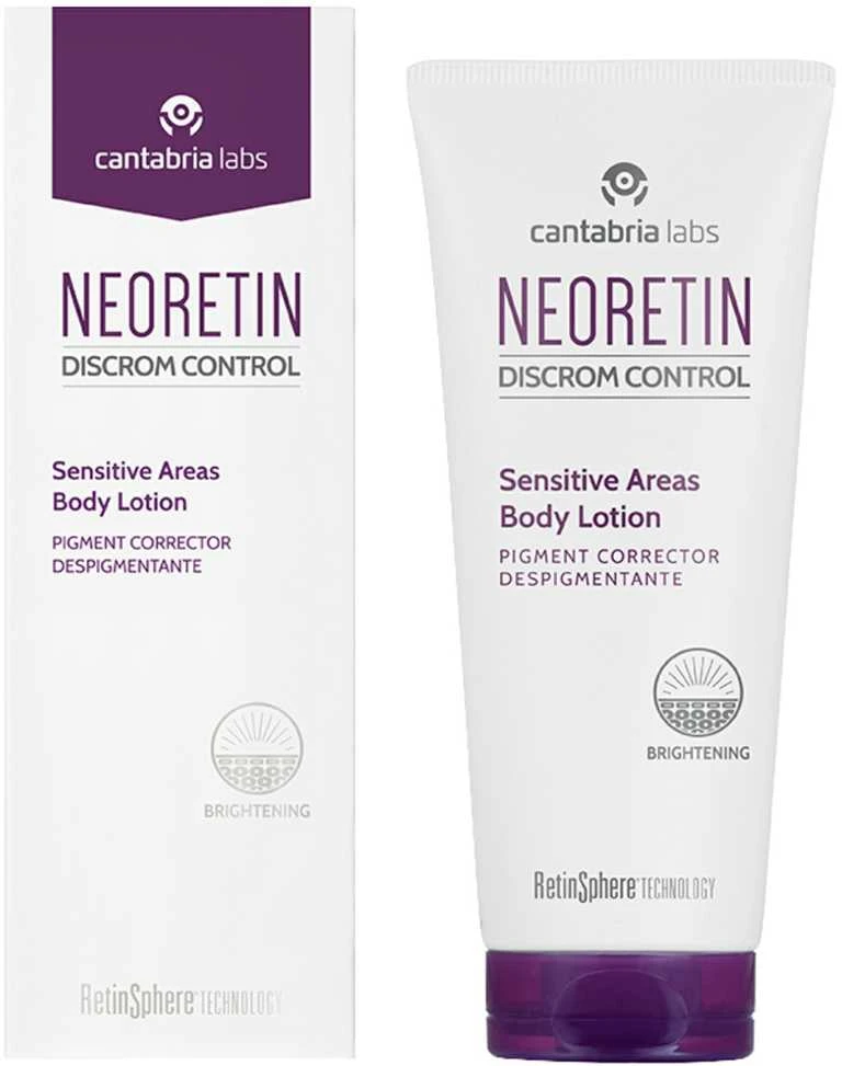 Neoretin dc šviesinantis kūno losjonas jautrioms zonoms 100 ml