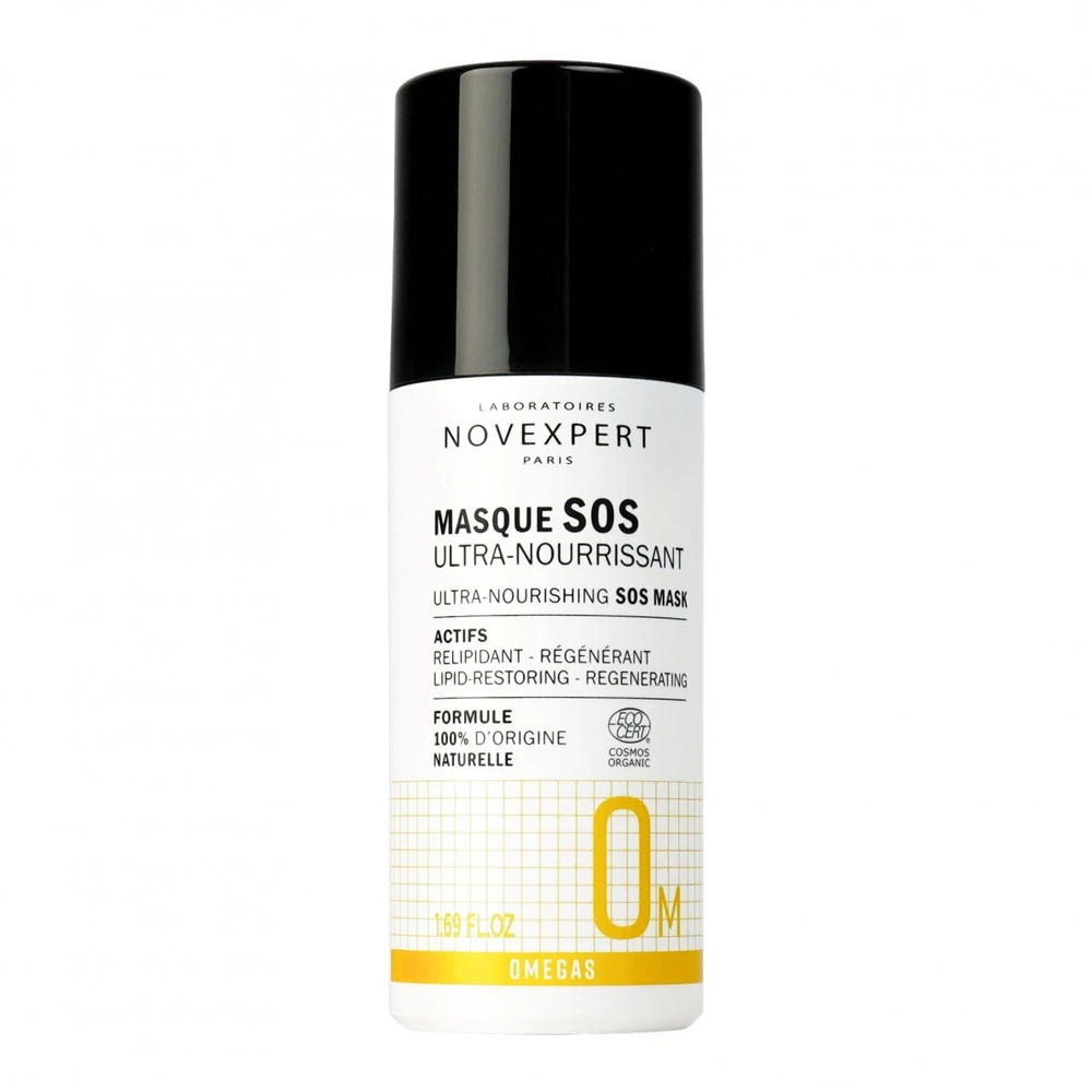 Novexpert ypač intensyviai maitinamoji kaukė veidui su Omega rūgštimis, 50ml