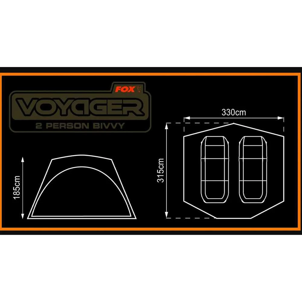 Karpinė palapinė FOX Voyager 2 Person Bivvy