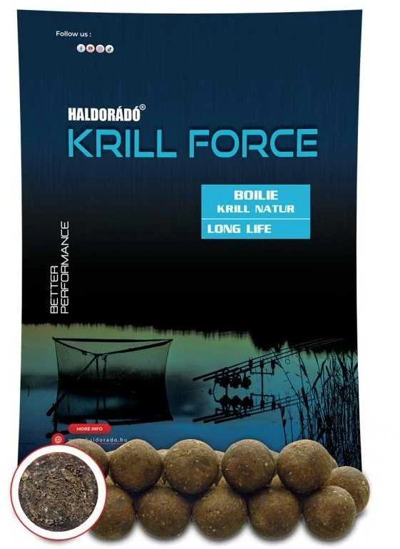 Boiliai Haldorado Krill Force Long Life boiliai 16mm 700g - Krill Natural