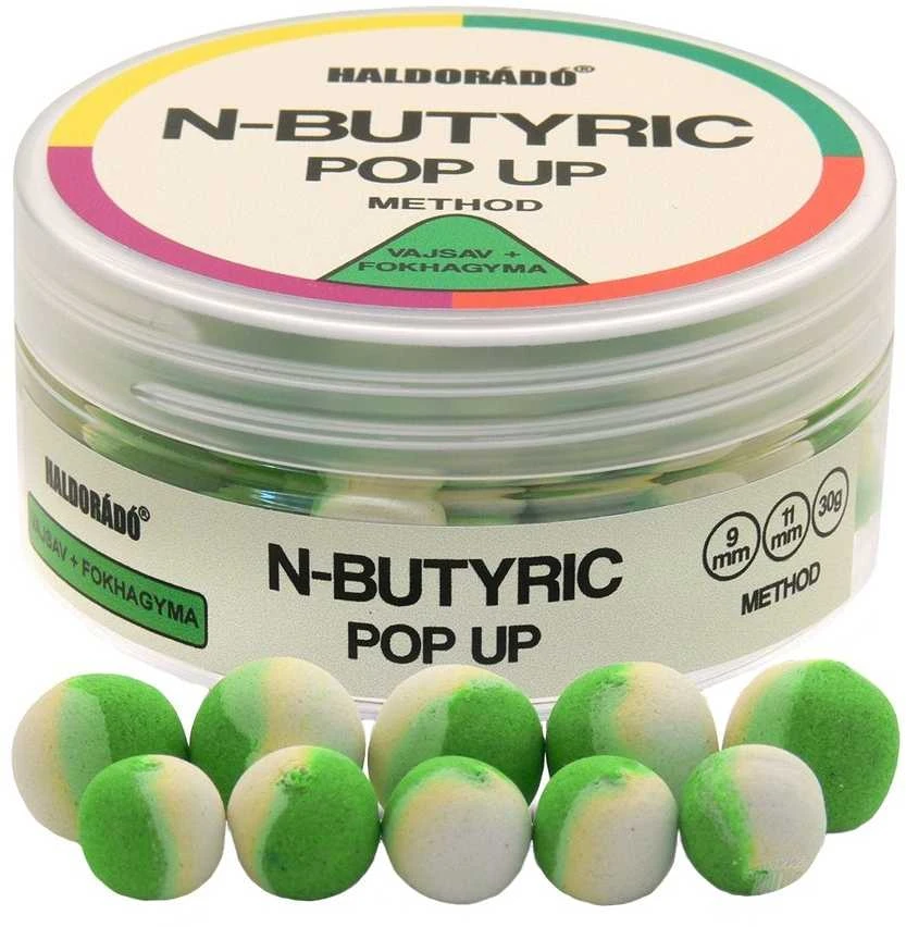 Boiliai Haldorado N-Butyric Pop Up Method 9/11mm - N-Butyric & Chicken