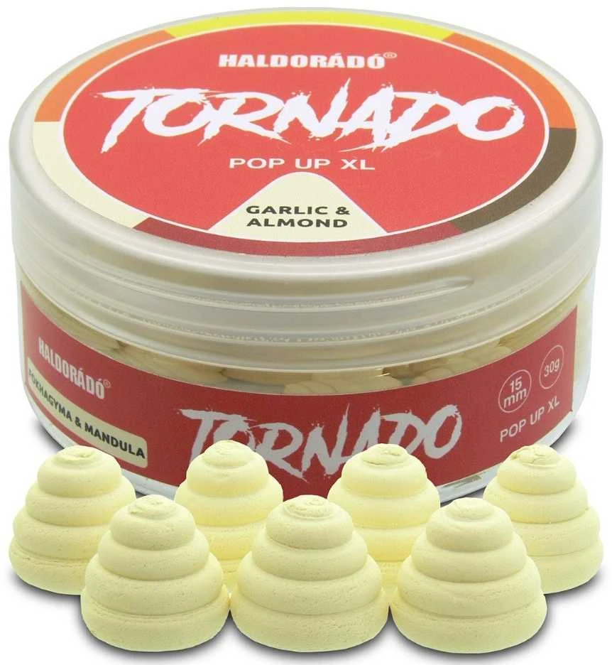 Boiliai Haldorado Pop Up XL 15mm - Garlic & Almond
