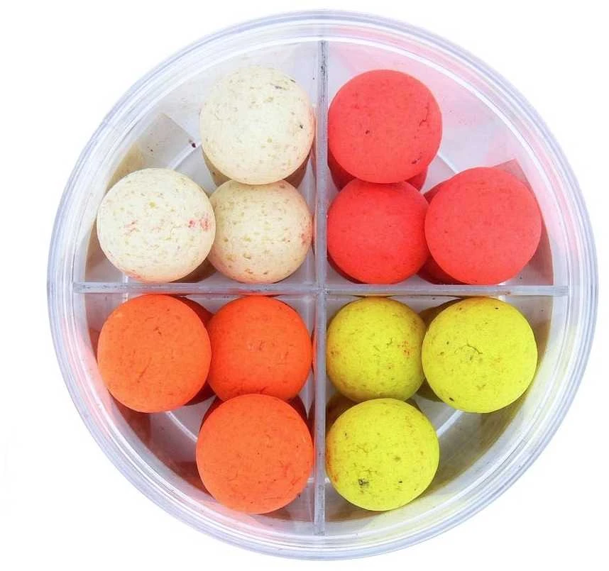 Boiliai Haldorado Quatro Fluo Pop Up 14mm
