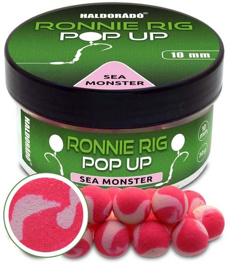 Boiliai Haldorado Ronnie Rig Pop Up 10mm - Sea Monster