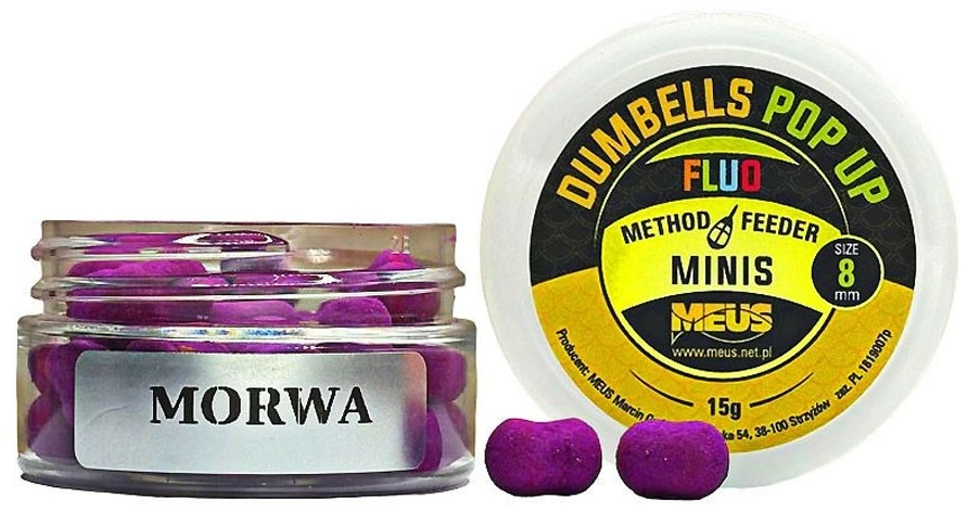 Boiliai Meus Dumbells Pop Up Mini 8mm - Mulberry