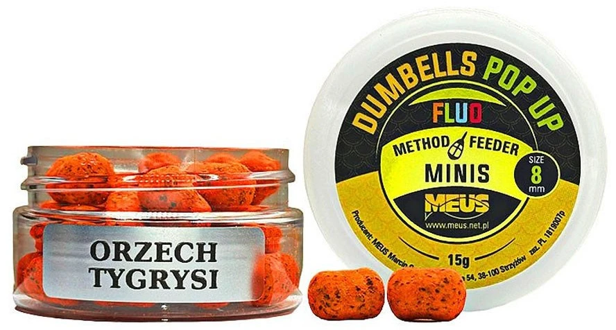 Boiliai Meus Dumbells Pop Up Mini 8mm - Tiger Nuts