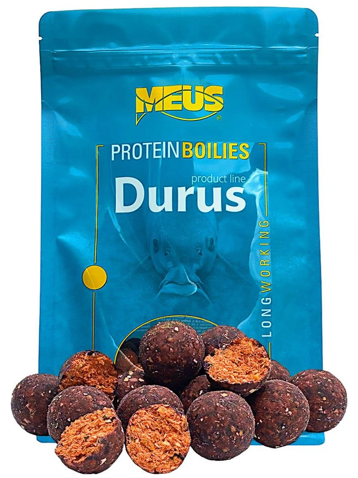 Boiliai Meus Durus Protein Boilies 18mm 1kg - Mulberry
