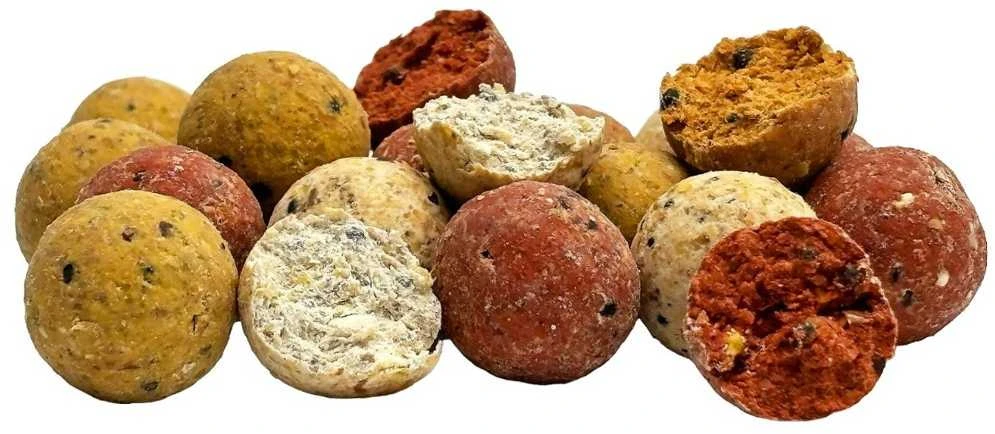 Boiliai Meus Focus Protein Boilies 18mm 1kg - Fish mix