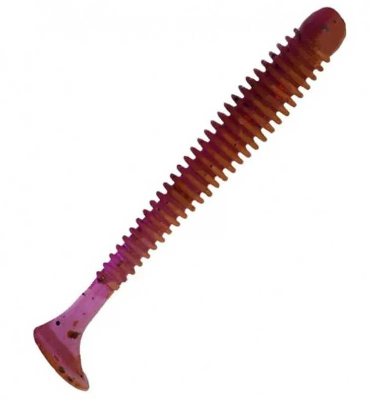 Crazy Fish Vibro Worm 2.5" Rubber Bait Predator Fishing