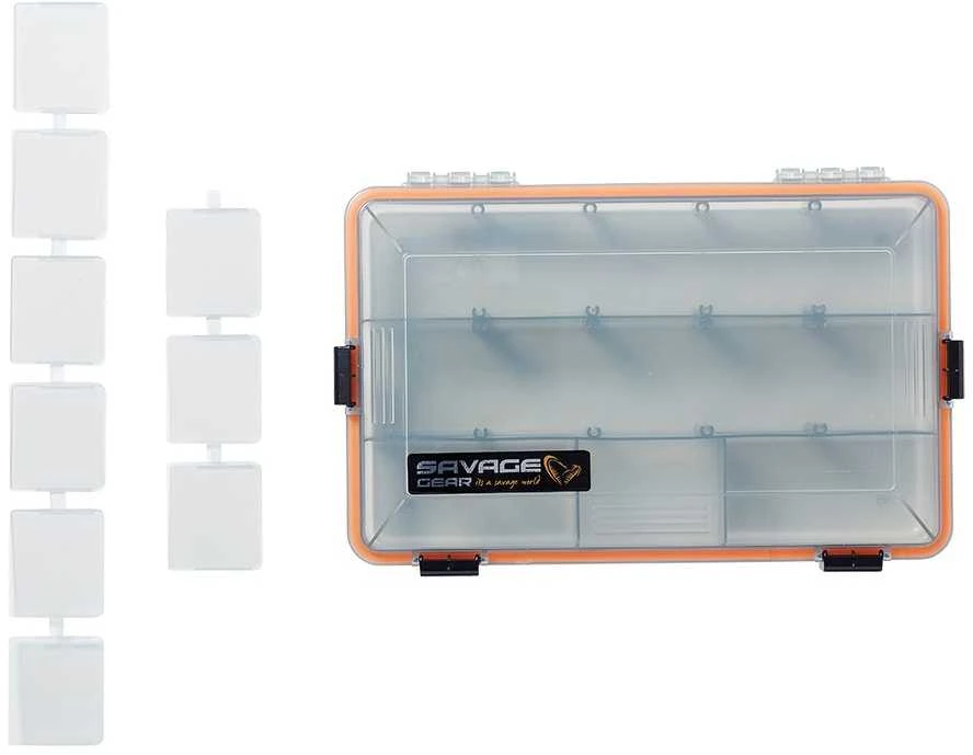 Dėžutė Savage Gear WP Lurebox Smoke S/M/L