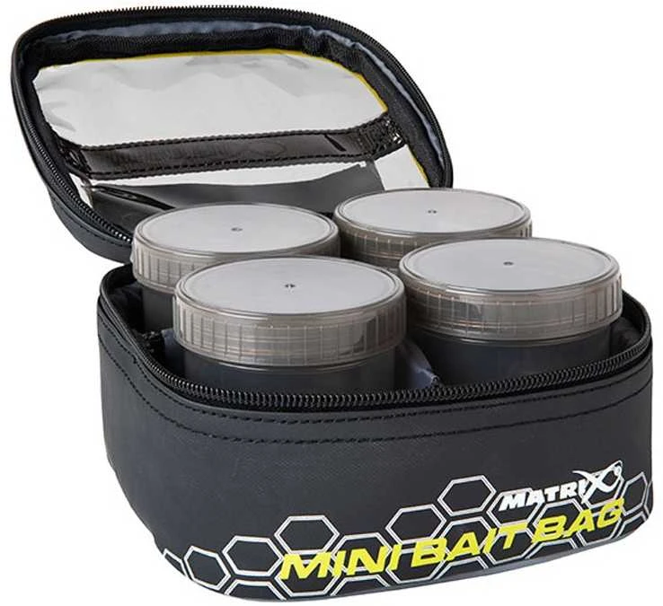 Dėžutė su indeliais Matrix Mini Bait Bag