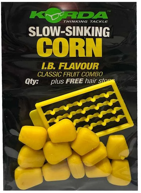 Dirbtiniai kukurūzai Korda Slow Sinking Corn