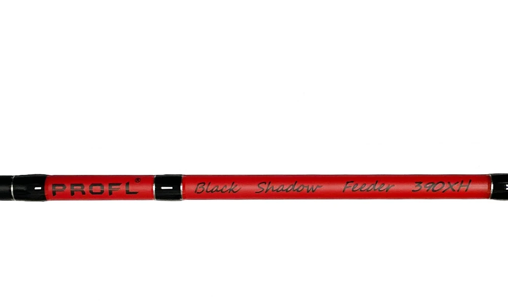 Dugninė meškerė Pro FL Juodas Shadow Feeder 3.30-3.90m iki 180g
