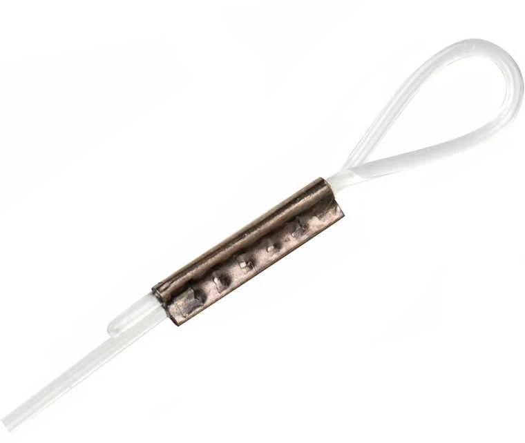 Dvigubi vamzdeliai pavadėlių gamybai Savage Gear Double Barrel Crimps