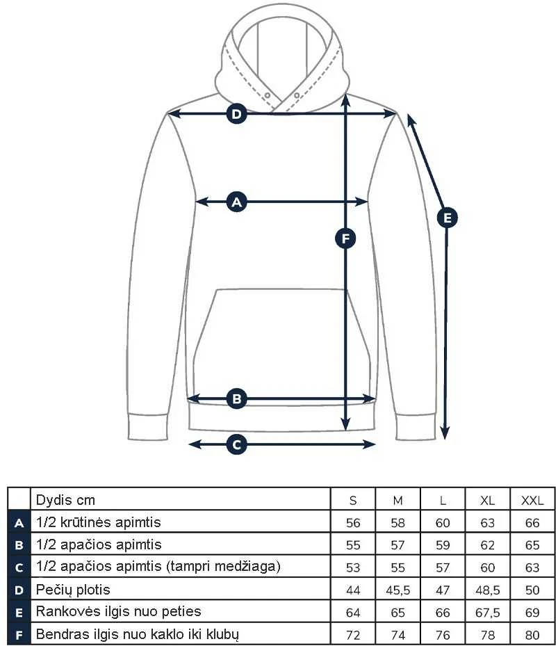 Džemperis Adventer & Fishing Cotton Hoodie Khaki
