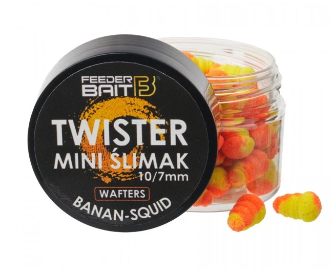 Feeder Bait Twister Wafters 10/7mm - Banana & Squid