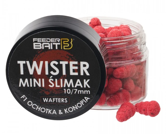 Feeder Bait Twister Wafters 10/7mm - Bloodworm & Hemp
