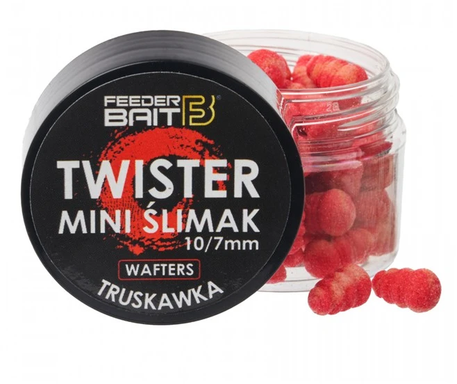 Feeder Bait Twister Wafters 10/7mm - Strawberry
