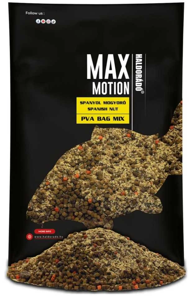 Jaukas Haldorado Max Motion PVA maišelių mišinys 600g - ispaniški riešutai