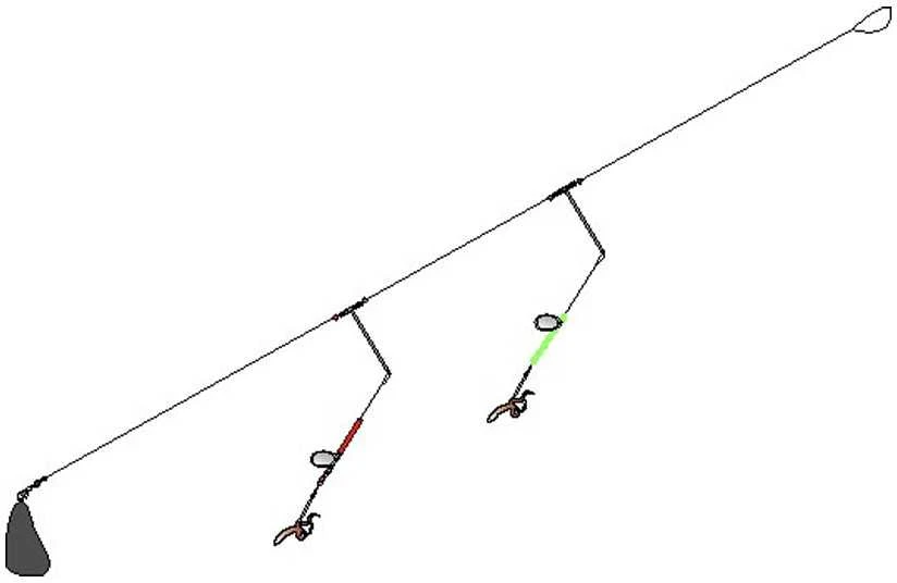 Jūrinė sistemėlė Balzer Edition Sea Natural Bait 85cm