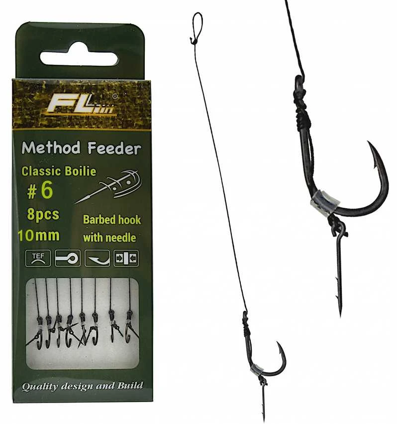 Kabliukai su smaigu FL Method Feeder