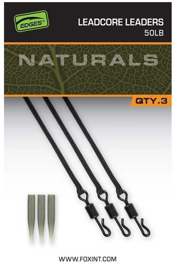 Karpinė sistemėlė FOX Naturals Leadcore Leaders x3