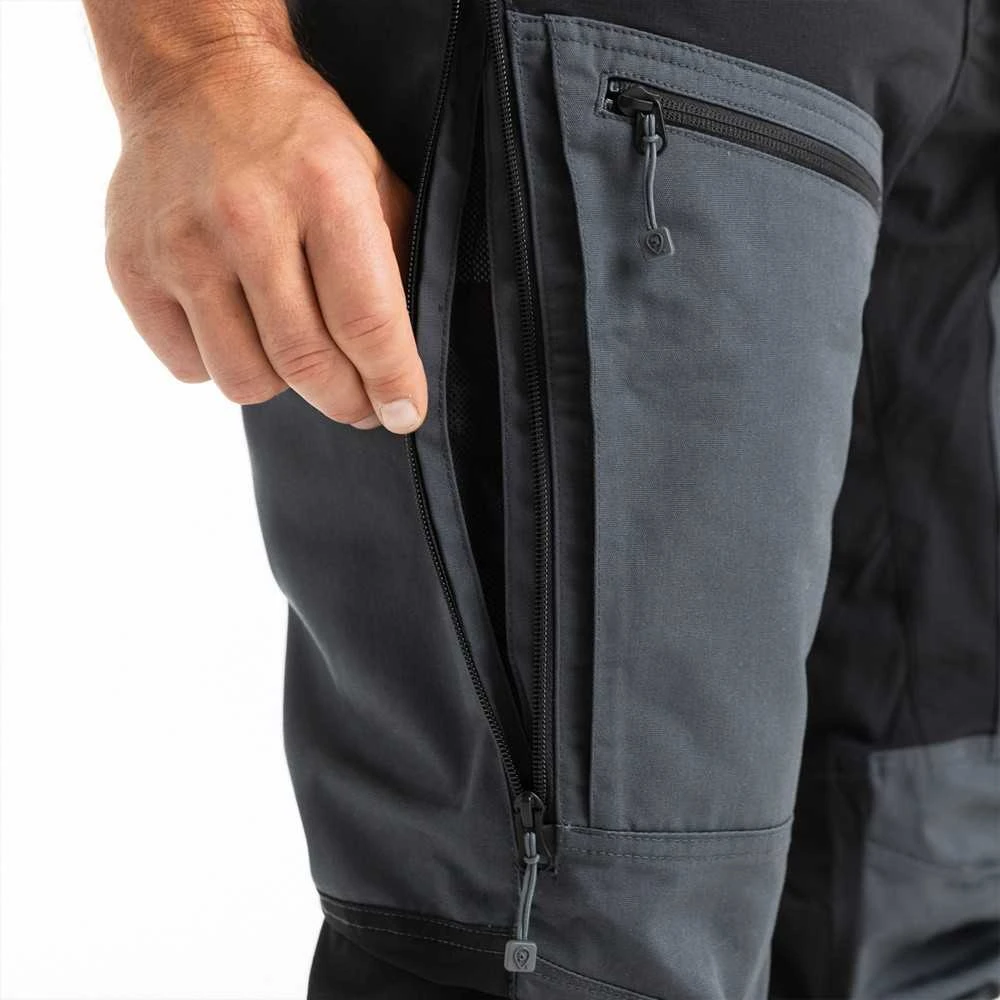 Kelnės Adventer & Fishing Impregnated Pants Dark Shadow & Juodas