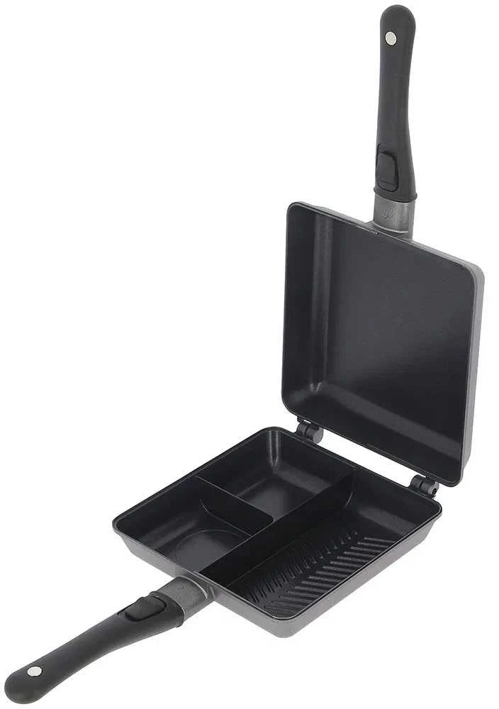 Sumuštinių keptuvas Keptuvė NGT Dynamic Grilis 3 Way Pan
