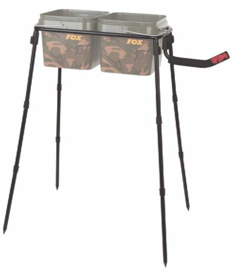 Kibirų laikiklis FOX SPOMB MK2 Bucket Stand Double