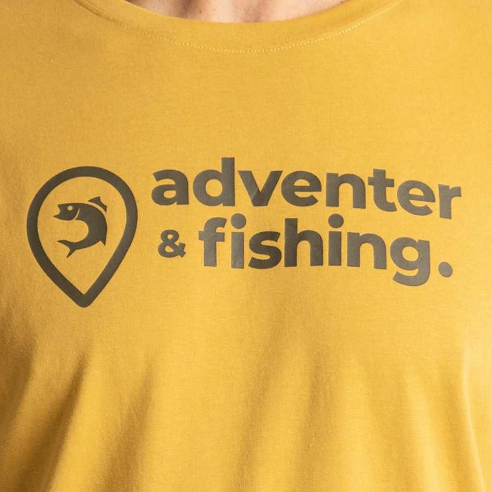 Marškinėliai Adventer & Fishing Short T-Shirt Sand